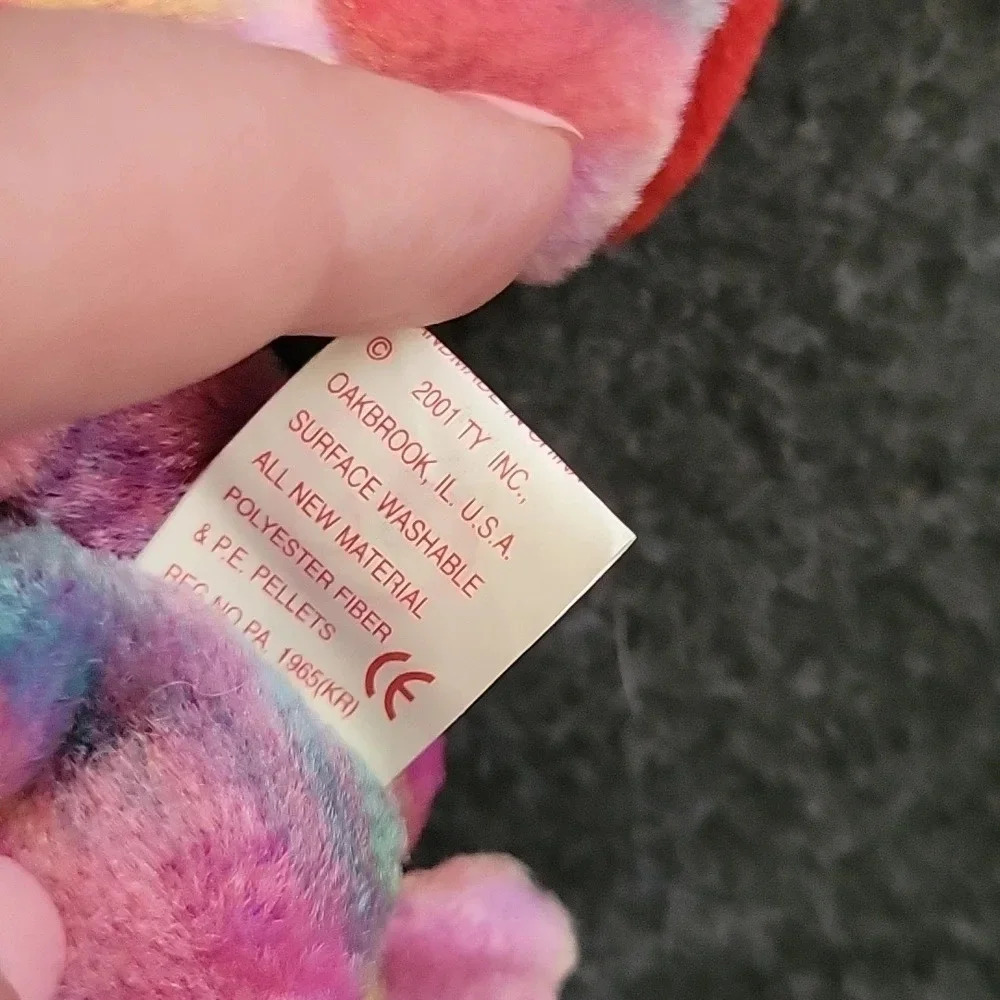 🌴3/$15🌴 July Birthday Teddy Bear Red Kid adult plush toy Celebration - Picture 9 of 9
